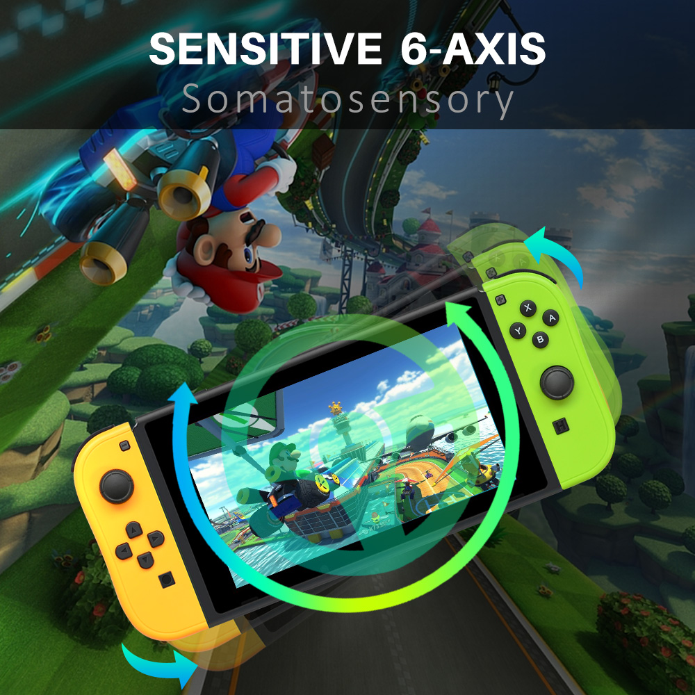 Joy-Pad Controller Compatible with Switch(Yellow and Green)