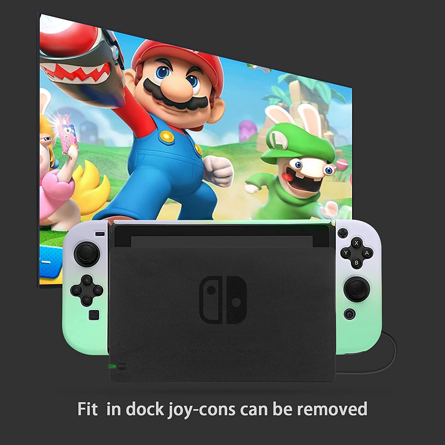 Taovaonl Switch Case (Purple and Green)